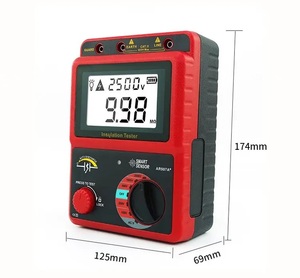 Testeur de résistance d'isolement numérique intelligent AR907A+ avec affichage, haute tension 2500V/2.5kV pour Mégohmmètre - Product Image 5