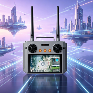Contrôleur Skydroid G12-H avec écran, transmission, robot, télécommande en plastique et métal pour bateaux et voitures - Product Image 1