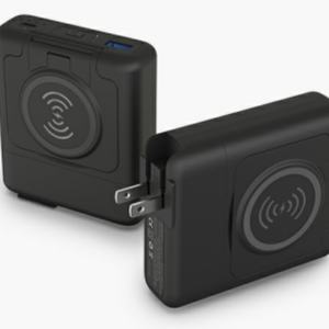 Cargador de Viaje USB Personalizado M-Queen, Banco de Energía Inalámbrico de 10000 mAh con Enchufe de Pared AU EU UK, Banco de Energía de Viaje - Product Image 2