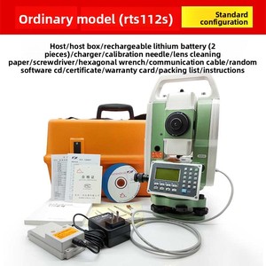 เครื่องวัดมุมแบบ Total Station/กล้องธีโอโดไลต์/เครื่องวัดความเร็วแบบอิเล็กทรอนิกส์ รุ่น FIFO RTS112SR10+ ความแม่นยำ 2 นิ้ว ระยะวัด 1000 เมตร แบบไม่ใช้ปริซึม  พร้อมอินเทอร์เฟซภาษาสเปน รุ่น RTS112S ยี่ห้อ Suzho - Product Image 6