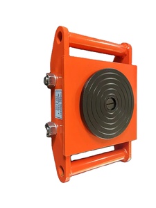 Industrie fracht Umzug Schwer last Stahl LKW Wagen Plattform Handwagen mit 360 Umdrehung - Product Image 4