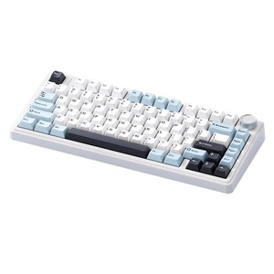 <span class=keywords><strong>Clavier</strong></span> mécanique de jeu compact ergonomique avec fixation par joint, filaire et sans fil 2,4 GHz, hot-swap, touches PBT RGB, avec bouton rotatif, disposition russe - Product Image 2