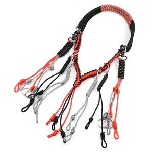 สายคล้องอุปกรณ์ 16 ห่วงสำหรับกล้องเล็งยิงปืน - สายคล้องอุปกรณ์แบบปรับได้ ทนทาน รับแรงกดสูง สำหรับจัดเก็บอุปกรณ์และเครื่องมือสำคัญสำหรับกิจกรรมกลางแจ้ง - Product Image 5