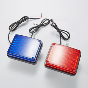 Luz de Advertencia LED Cuadrada y Redonda Intermitente para Motocicleta, Seguridad y Protección - Product Image 3
