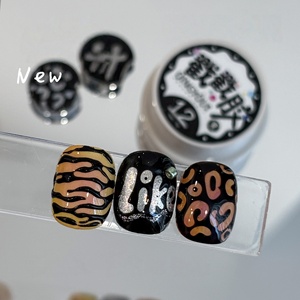 Bộ sưu tập 12 màu Gel tạo hình móng tay độ bão hòa cao không cần rửa, tạo hiệu ứng sóng lỗ, họa tiết ren, vẽ tranh nghệ thuật móng tay - Product Image 6