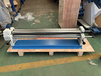Machine de laminage de glissement W01-1.5 avec 3 rouleaux pour le cintrage de plaques métalliques