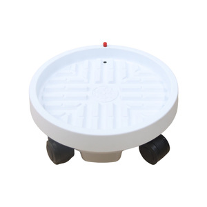 Plateau <span class=keywords><strong>pour</strong></span> pot de <span class=keywords><strong>fleurs</strong></span> Cedar Space avec <span class=keywords><strong>roulettes</strong></span> universelles, rouleaux mobiles multifonctionnels en plastique épaissi, robustes et économiseurs d'eau - Product Image 5