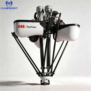 หุ่นยนต์ CLAWROBOT ABB 5 แกน 1.5 กก. หุ่นยนต์เดลต้าสำหรับหยิบจับสินค้า สำหรับบรรจุภัณฑ์ขั้นที่สอง, บรรจุภัณฑ์แบบวางด้านบน, บรรจุภัณฑ์แบบพร้อมวางบนชั้นวาง - Product Image 1