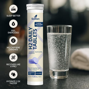 Compresse Effervescenti di Idrogeno H2 Senza Sapore, Ricche di Magnesio per Acqua Potabile, Formula Personalizzata con Logo, Produttore Cinese - Product Image 5