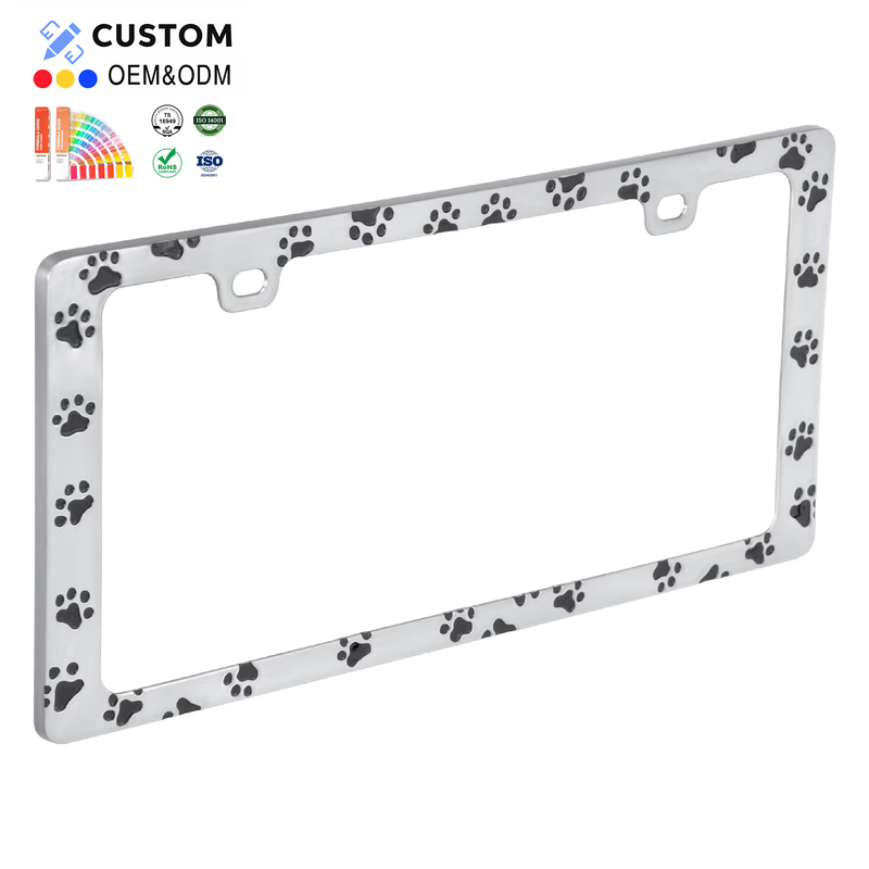 Wholesale Custom Design License Plate Frame