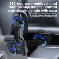 Support magnétique de téléphone portable de haute qualité A510+X370 pour l'écran d'affichage de la Tesla Model 3/Y, navigation, bureau, tableau de bord de voiture