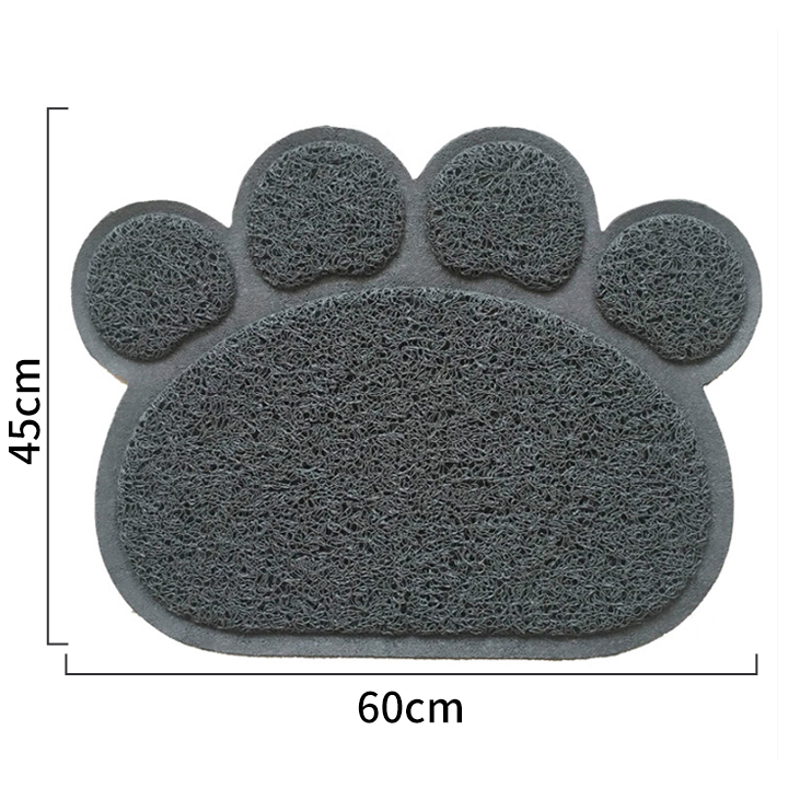 45*60cm paw print cat litter pad