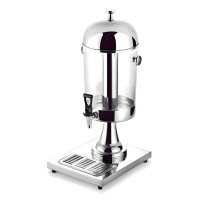 U.RAY Commerciële 8L RVS Spiegelpolijst Drankdispenser Antislipvoet Enkel/Dubbel/Drievoudige Tanks Hotel Restaurant
