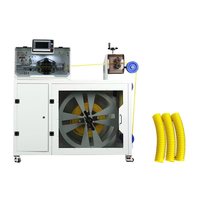 Machine de découpe intégrée entièrement automatique TR-535Y pour tubes ondulés avec alimentateur, coupe-tubes ondulés pour tuyaux soufflets en plastique