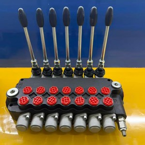 วาล์วควบคุมทิศทางไฮดรอลิกแบบแมนนวล <span class=keywords><strong>YOUKAI</strong></span> HYDRAULIC SD8 90 ลิตร/นาที 3 4 5 6 ช่อง  วาล์วควบคุมทิศทางไฮดรอลิกแบบแยกส่วน ตัวจ่ายไฮดรอลิกแบบหล่อขึ้นรูป - Product Image 2