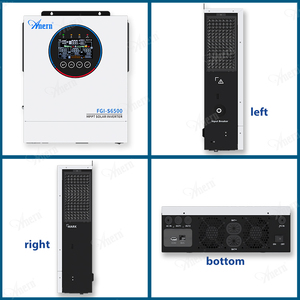 Prix de gros 48V 5kW/10kW MPPT Système solaire hybride hors réseau à onde sinusoïdale pure avec double/triple sortie - Product Image 5