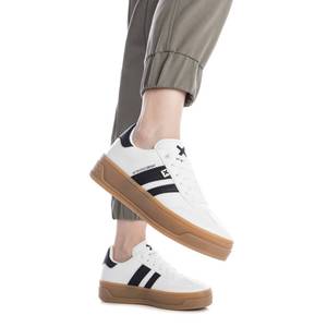Baskets pour femmes Xti, blanches et noires, à semelle épaisse, chaussures décontractées - Product Image 5