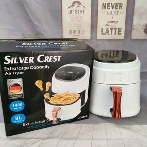 Nouveautés : Friteuse électrique sans huile intelligente à écran tactile 8L 1400W, friteuse à air chaud - Product Image 4