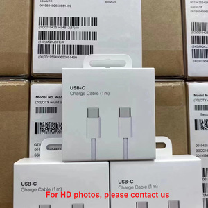 PD 60W White Nylon Braided <strong>Cable</strong> Type-C to Type-C <strong>USB</strong> Fast <strong>Charging</strong> and Type c Fast Charger <strong>Cable</strong> for iPhone - Product Image 4
