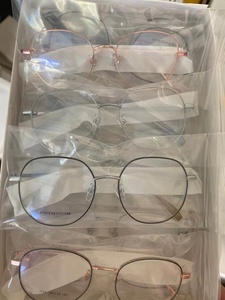 Hàn Quốc phong cách retro quang khung Cổ Phiếu giải phóng mặt bằng kim loại kính titan Kính mắt Frames hỗn hợp - Product Image 6