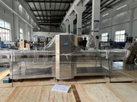 Presse à pâte semi-automatique double face inversée, modèle 650, utilisée pour la production de croissants