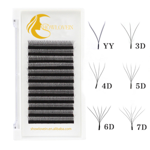 Lông Mi Cỏ Ba Lá 5D 0.07Mm Nối Mi Chéo Nối Mi Dệt 8-15Mm Hình 5D - Product Image 2