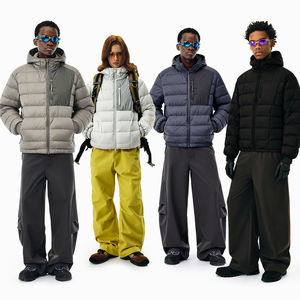 QUICKSHOW Tech SORONA 90% Duck Hooded Down Puffer <strong>Jacket</strong> Outdoor <strong>Waterproof</strong> Winter <strong>Lightweight</strong> <strong>Packable</strong> Down Zipper <strong>Jackets</strong> - Product Image 5
