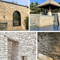 Panneau mural 3D en PU imitation pierre légère et imperméable pour revêtement mural extérieur et intérieur (projet de revêtement mural)