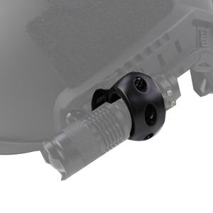 Adaptador de Abrazadera Táctica Dual para Casco, Soporte de Linterna para Montaje Rápido, Ideal para Deportes de Equitación Infantiles - Product Image 4