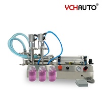 Machine de remplissage de parfum personnalisée 5 ~ 1000ml 4 têtes pour faire la machine de remplissage de bouteilles de parfum sous vide