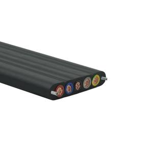 Maßgefertigtes Kransteuerungs-Flachkabel YFFBG & YVFBG Kupferleiter PVC-Isolierung mit Stahldraht Hochfestes Kabel - Product Image 5