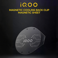 Autocollant de refroidissement magnétique et plaque de fixation métallique ; Compatible avec divers refroidisseurs, pour maintenir des performances stables du téléphone.