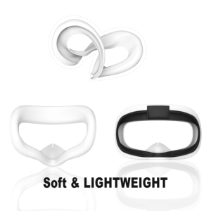 Tampon d'ombrage en silicone multicolore avec logo personnalisé pour Oculus pour <span class=keywords><strong>Meta</strong></span> <span class=keywords><strong>Quest</strong></span> <span class=keywords><strong>2</strong></span> <span class=keywords><strong>VR</strong></span> Accessoires de <span class=keywords><strong>jeu</strong></span> anti-poussière anti-transpiration - Product Image 5