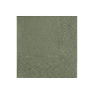 Morandi Color Solid Paper Napkins 250mm Double Layer Thickened Wedding Party Use - Product Image 5