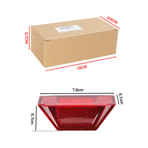 ไฟท้ายเบรกหลังโพลาริสสีแดง LED ตัวเรือนพลาสติก Mp-Sl007-R สวิตช์ควบคุมไฟออฟโรด - Product Image 4