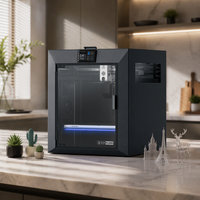 Imprimante 3D FDM de qualité industrielle Plus5, prend en charge les filaments haute température PLA, commande à distance, état neuf, garantie 1 an