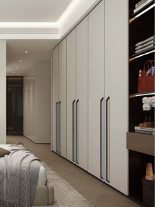 Modern Gold Furniture Handles &amp; <strong>Knobs</strong> for Kitchen <strong>Bedroom</strong> Bathroom Drawers Cabinets <strong>Doors</strong>-Aluminum - Product Image 4