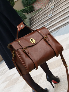 Bolsos cruzados de diseñador de moda, bolsos de hombro de cuero genuino de alta calidad, bolsos de mano casuales para mujer - Product Image 2