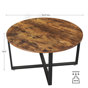 <span class=keywords><strong>Table</strong></span> basse de salon, <span class=keywords><strong>table</strong></span> basse <span class=keywords><strong>ronde</strong></span>, <span class=keywords><strong>table</strong></span> basse en bois - Product Image 4