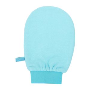 Gant exfoliant en rayonne et viscose pour le soin du corps, fibre légère certifiée écologique pour le gommage corporel et l'utilisation dans la salle de bain - Product Image 1