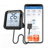 Contrôleur de thermostat intelligent WiFi TY-S16 Pro Tuya avec écran LCD, bouton tactile, télécommande sans fil, contrôle par application, température intégrée