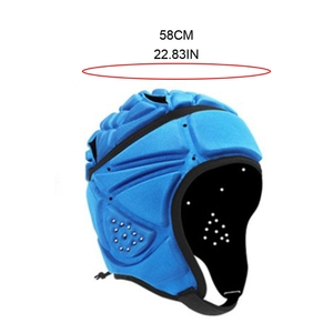 Casco suave a prueba de golpes Protector de cabeza ajustable para adultos Casco de fútbol Casco de rugby Niños Deportes al aire libre - Product Image 6