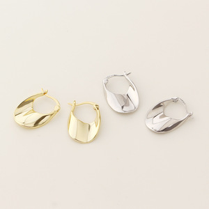 <span class=keywords><strong>Orecchini</strong></span> geometrici con Clip in <span class=keywords><strong>argento</strong></span> Sterling 925 placcato oro 18K di lusso <span class=keywords><strong>per</strong></span> gioielli da <span class=keywords><strong>bambina</strong></span> - Product Image 1