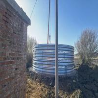 Tuyau de drainage en acier ondulé pour le drainage des eaux pluviales sur route