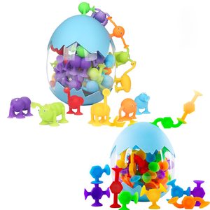 Jouets Gyroscopiques à <span class=keywords><strong>Ventouse</strong></span> de la Marque Shixin, Enfants et Adultes, Soulagement de l'Anxiété, Spinner Anti-Stress, Fléchettes en Silicone, Petites Ventouses - Product Image 3
