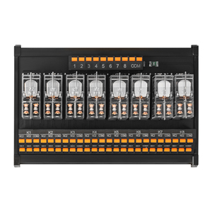 Enmg 24VDC trung gian <span class=keywords><strong>Relay</strong></span> Module G2R-1-E/G2R-2 NPN/PnP chức năng kép 2-16 kênh cho điều khiển công nghiệp - Product Image 1