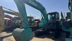 Excavadora Kobelco sk130 usada, motor original, año 2025, 99% nueva, pocas horas de trabajo, 13 toneladas, 12 toneladas, 14 toneladas - Product Image 1