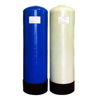 Tanque de Almacenamiento de Fibra de Vidrio FRP, Recipiente a Presión con Estructura de Cúpula y Orificios para Sistemas de Tratamiento de Agua, 125/150 PSI, ISO9001, CE, NSF