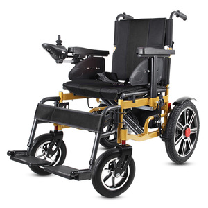 Fauteuil roulant électrique KSMED 24V pliable et inclinable pour personnes âgées avec freinage automatique - Product Image 1