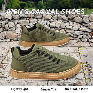 <span class=keywords><strong>Sneakers</strong></span> Casual Antiodore Personalizzate per Uomo, Leggere con Tomaia in Tela, Fodera in Rete e Suola in PVC Ammortizzante - Product Image 2